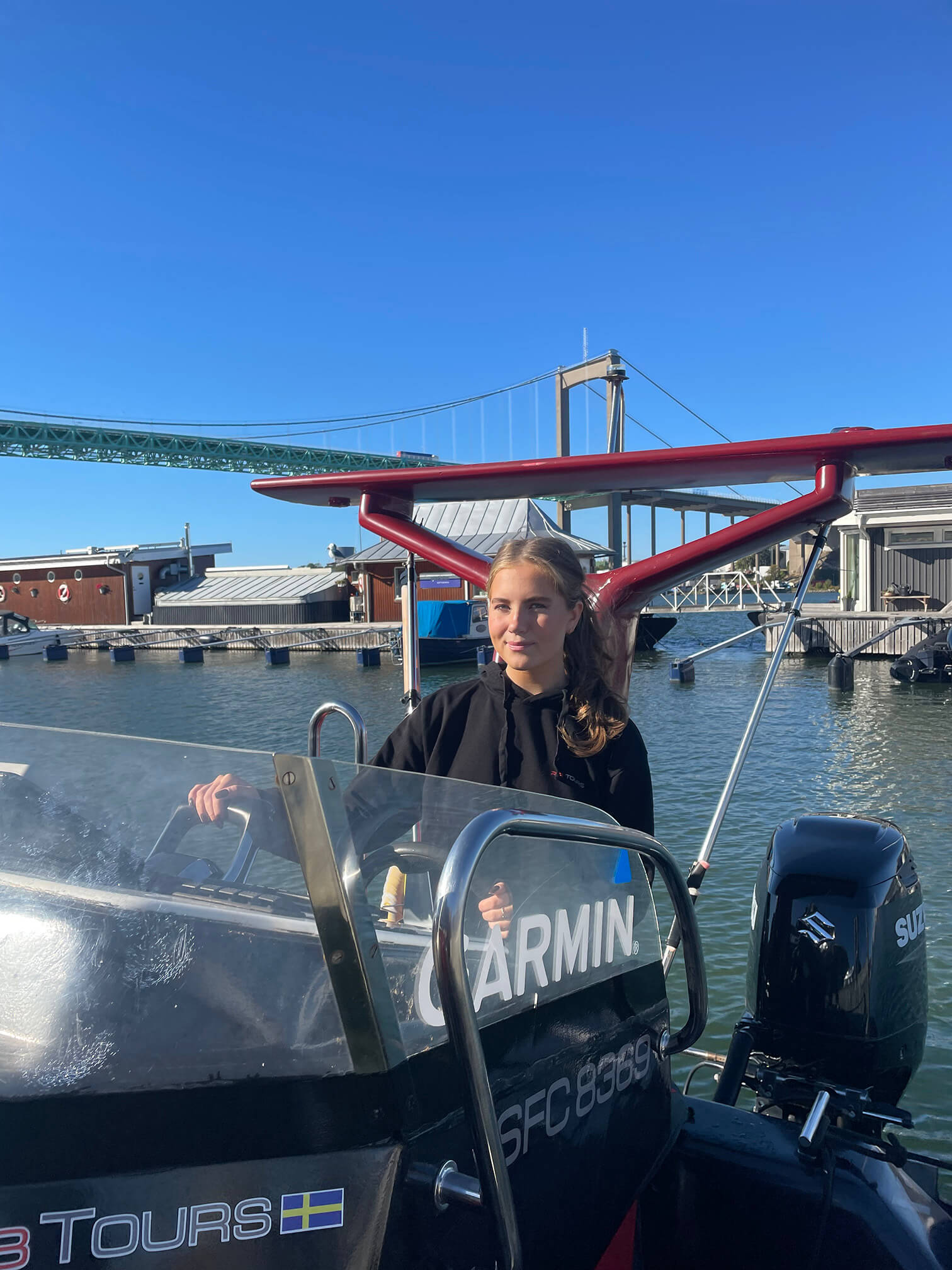 Nicki Adqvist - erfaren RIB-skeppare RIBTOURS