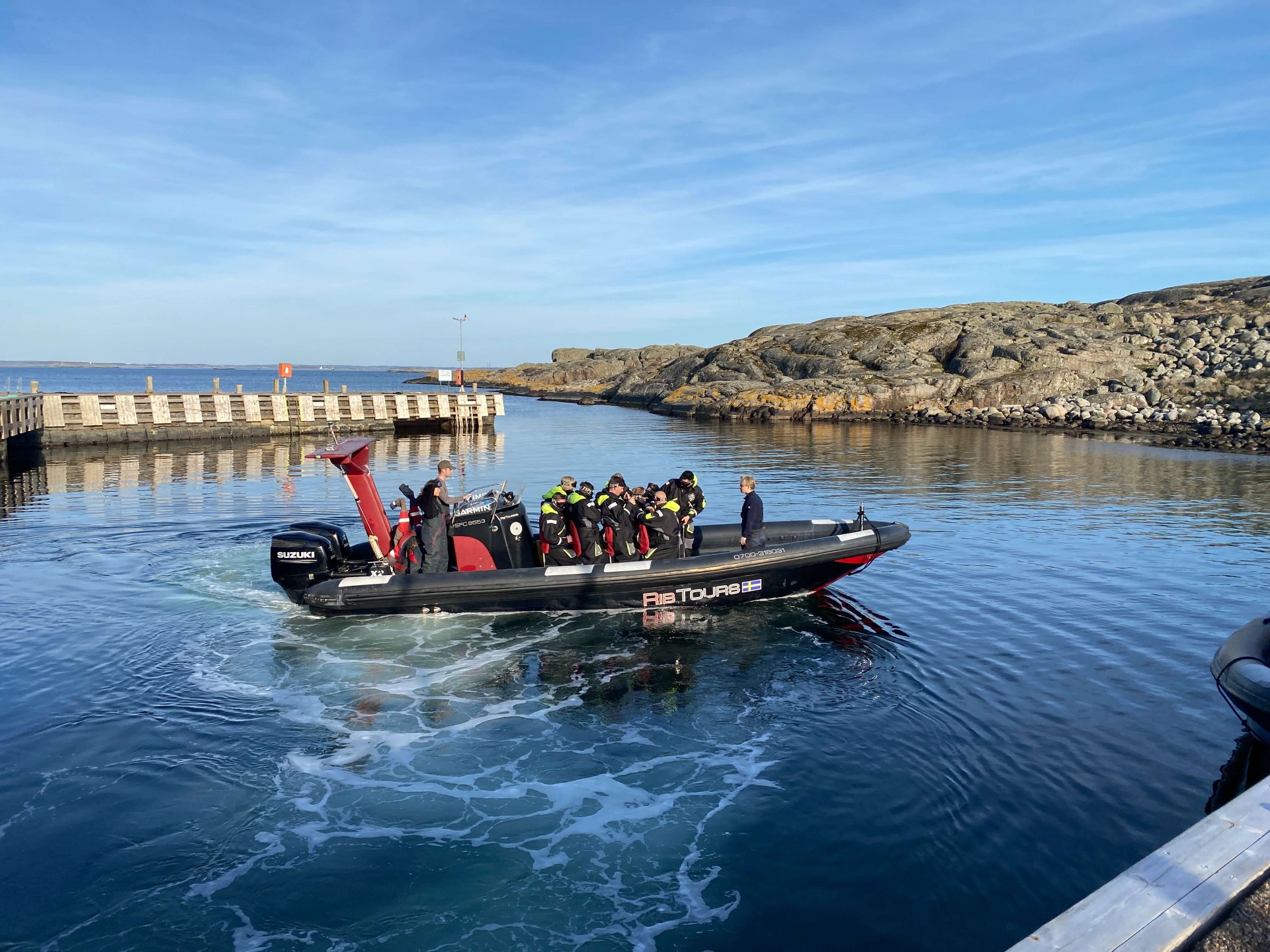 RIBTOURS båtar i hamn