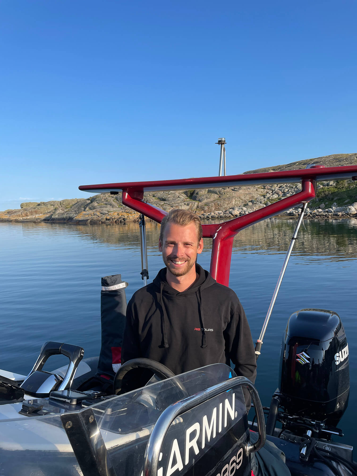 Viktor Stockelid - RIB-skeppare RIBTOURS